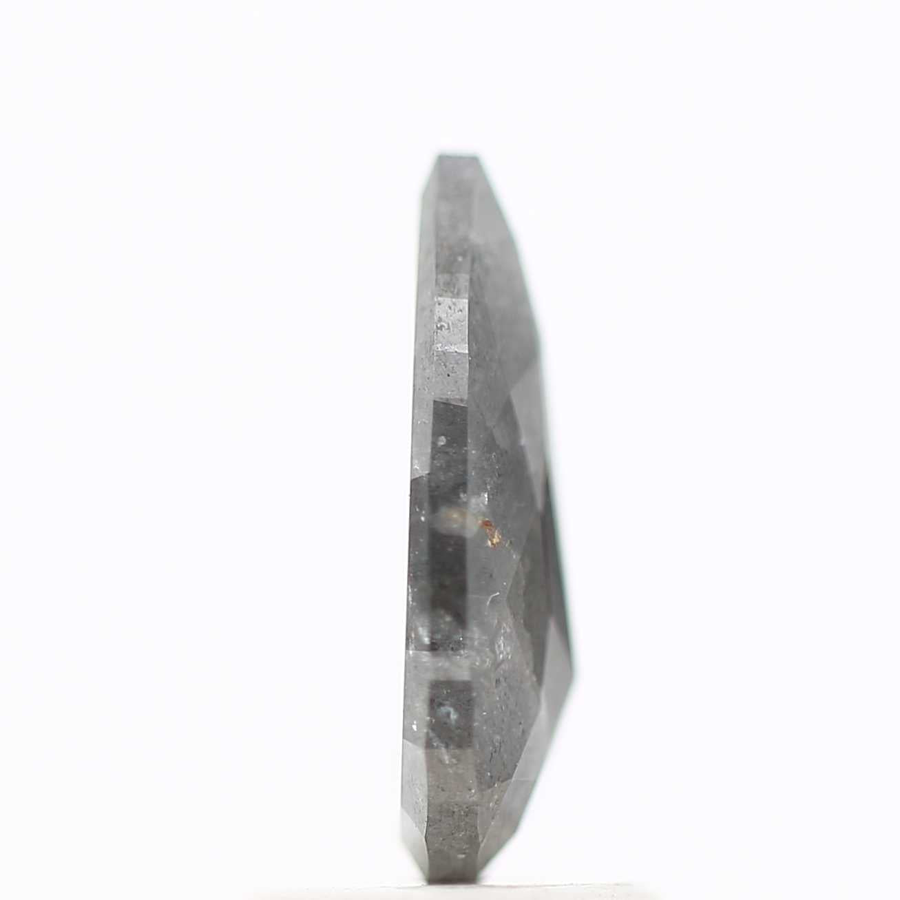Salt and Pepper Diamond Fancy Gray Color 1.14 CT 10.22 X 5.68 X 2.43 MM Pear Cut Diamond! Natural Loose Diamond ! Christmas Gift for Her