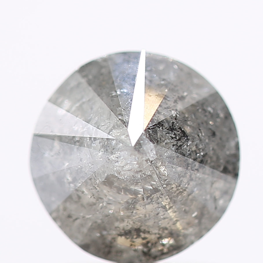 1.18 Carat Fancy Gray Round Shape Brilliant Cut Natural Loose Diamond