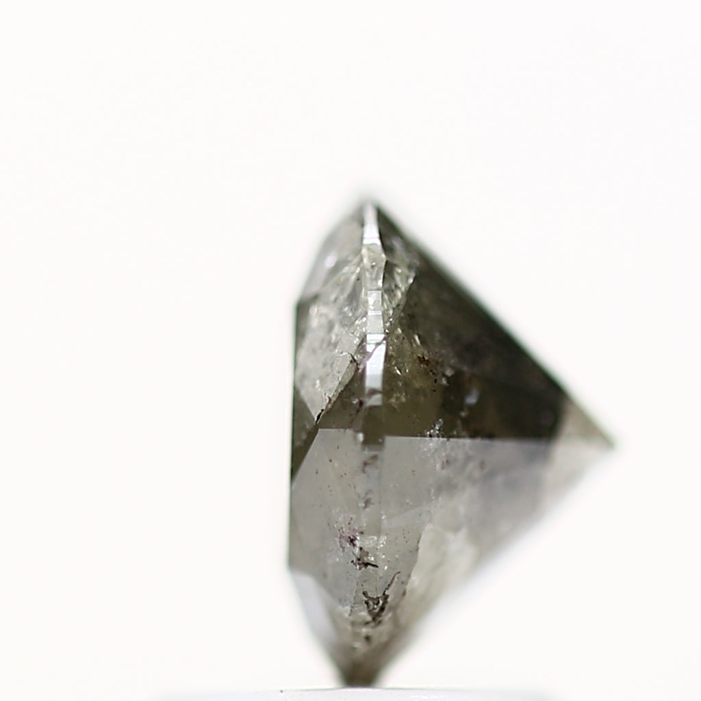 1.41 Carat Fancy Gray Round Shape Brilliant Cut Natural Loose Diamond