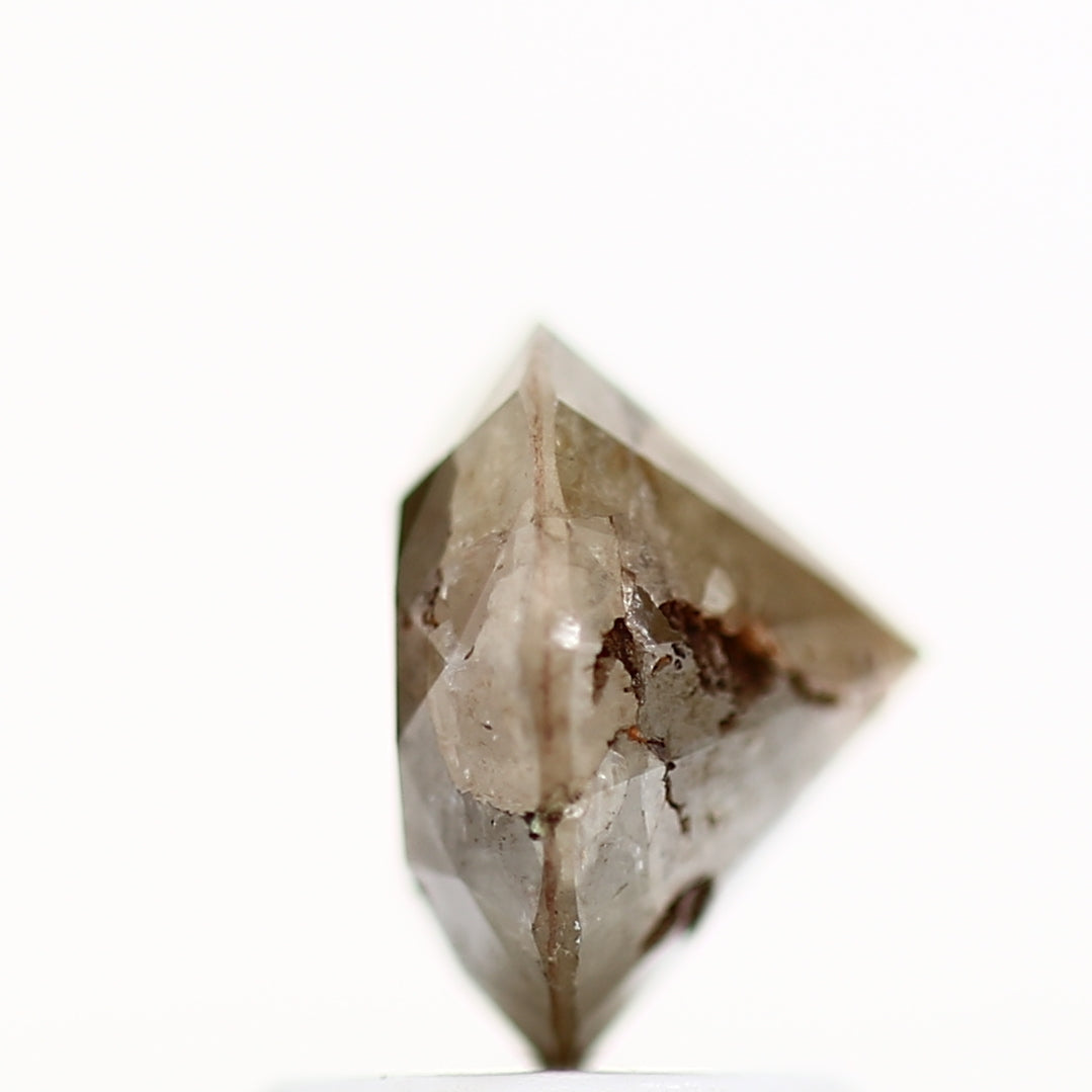 1.56 Carat Brown Round Shape Brilliant Cut Natural Loose Diamond