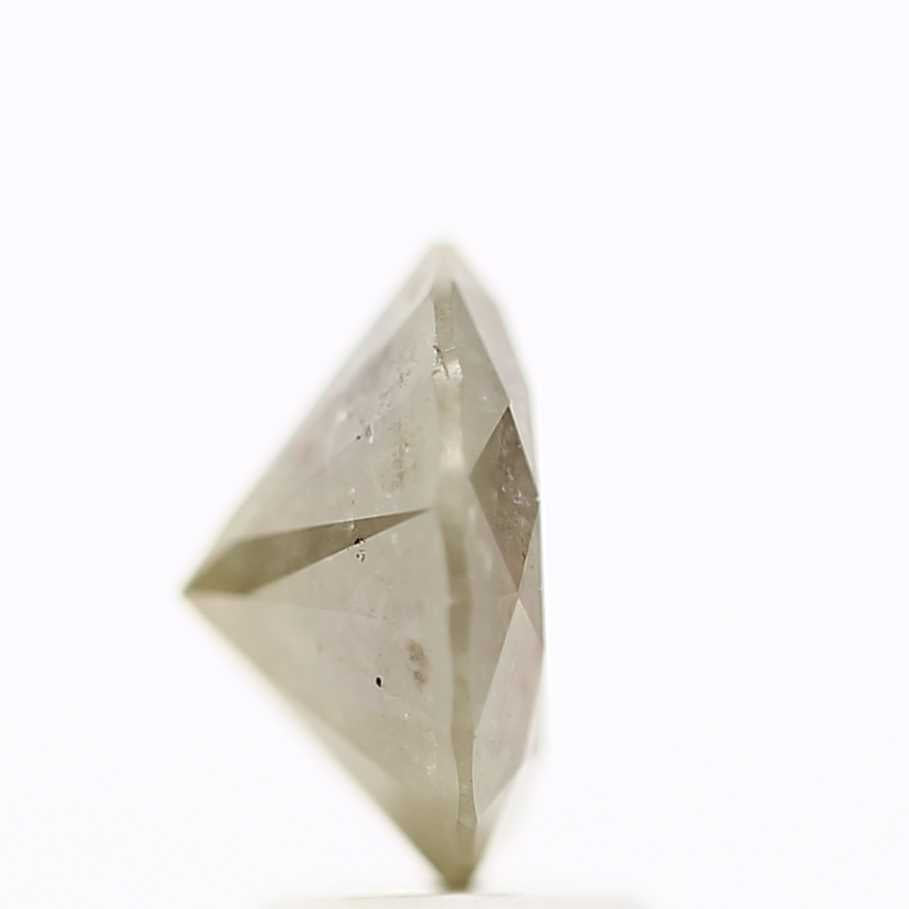 3.01 Carat Rustic Brown Round Brilliant Cut Natural Loose Diamond