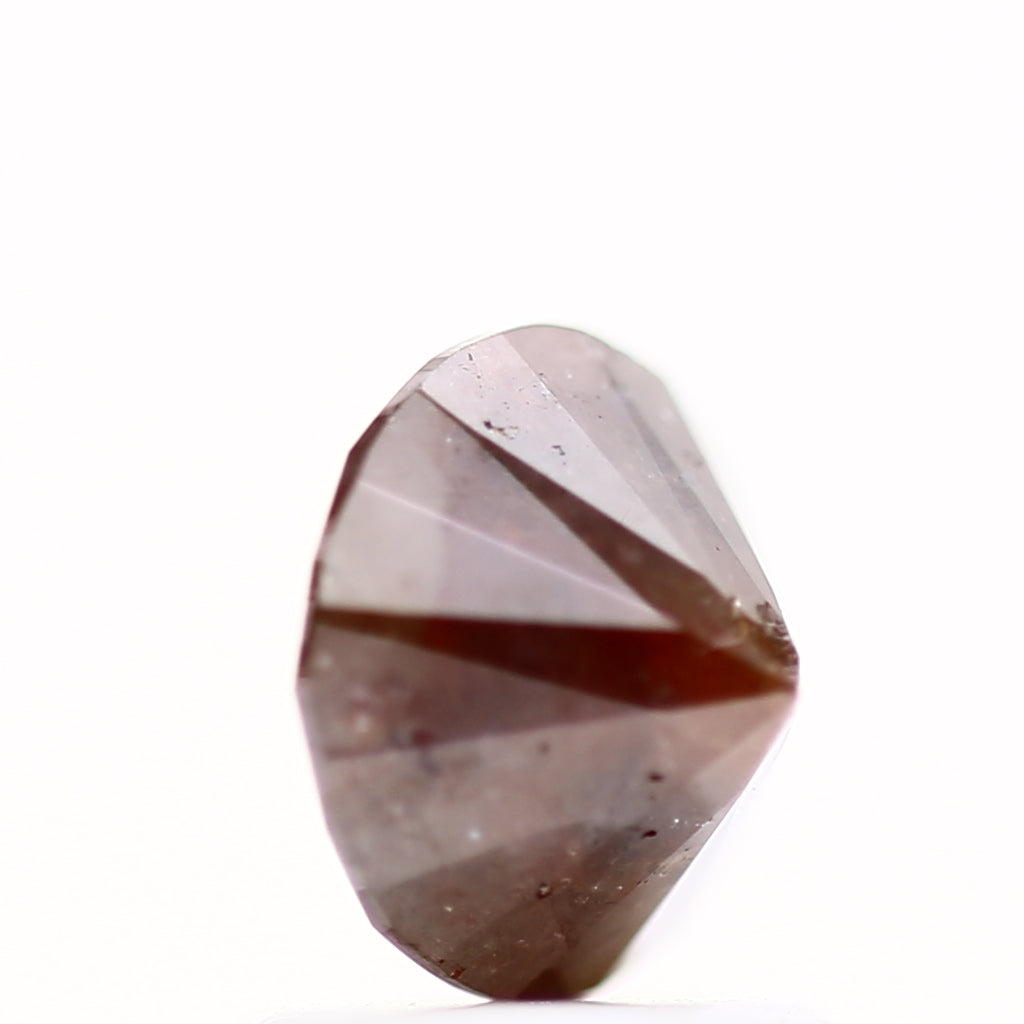 1.16 Carat Rustic Red Round Shape Brilliant Cut Natural Loose Diamond