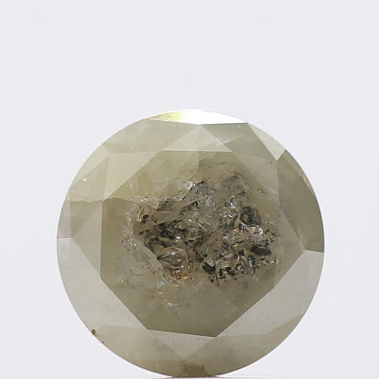 1.44 Carat Fancy Gray Round Shape Brilliant Cut Natural Loose Diamond