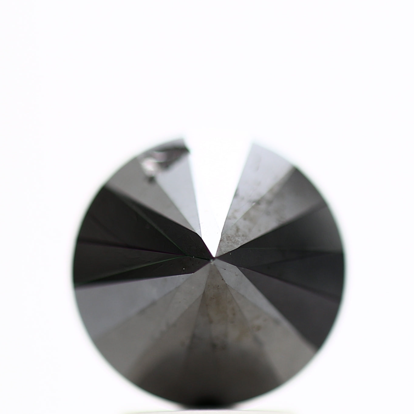 2.82 Carat Fancy Black Round Shape Brilliant Cut Natural Loose Diamond