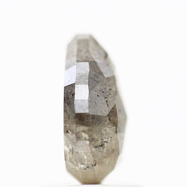 Salt and Pepper Diamond Fancy Gray Color 1.43 CT 8.27 x 5.68 x 3.34 MM Pear Cut Diamond! Natural Loose Diamond ! Christmas Gift for Her