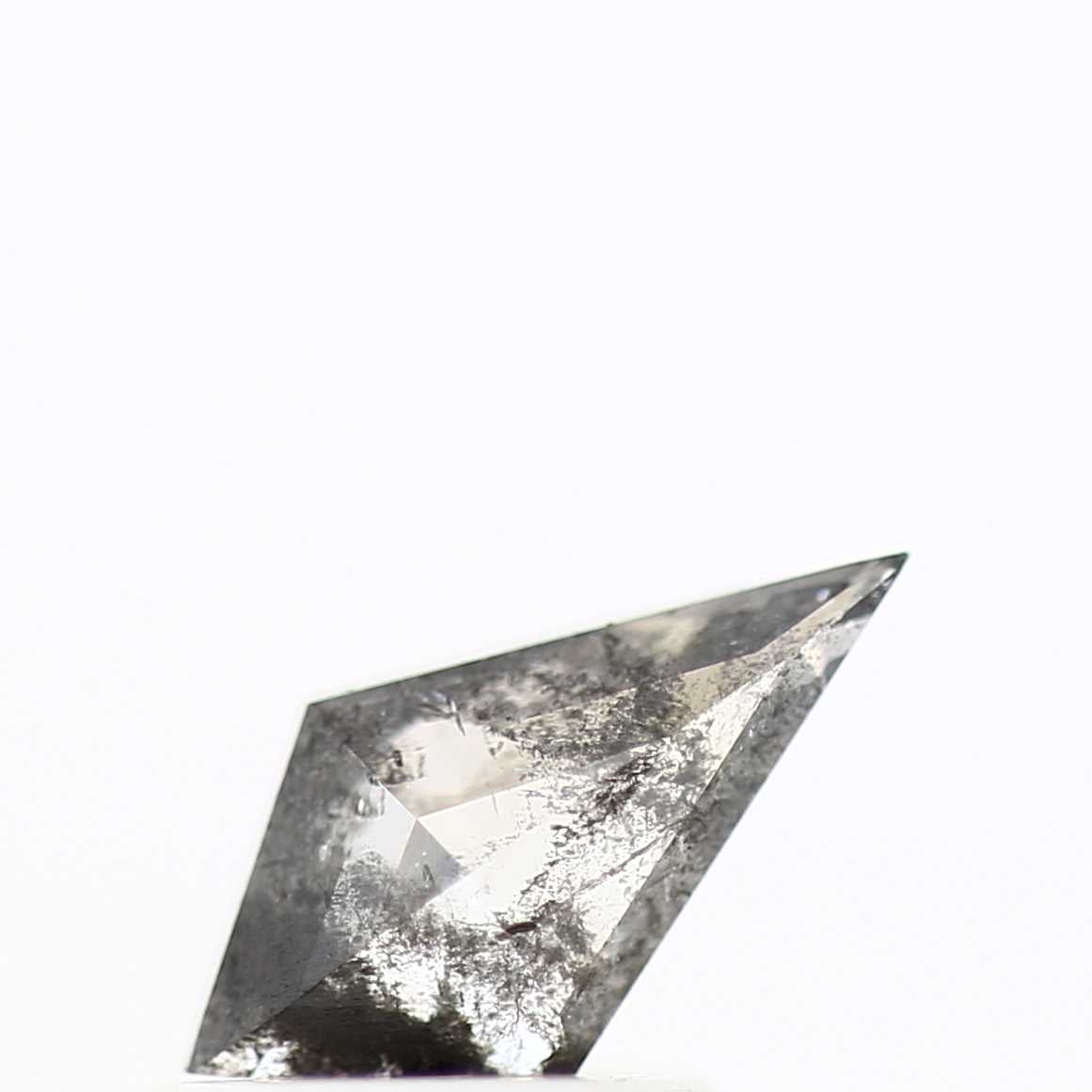Salt and Pepper Diamond ! Fancy Gray Color Kite Diamond for Engagement Ring ! Natural Loose Diamond ! 0.50 Carat Unique Rare Diamond For Her
