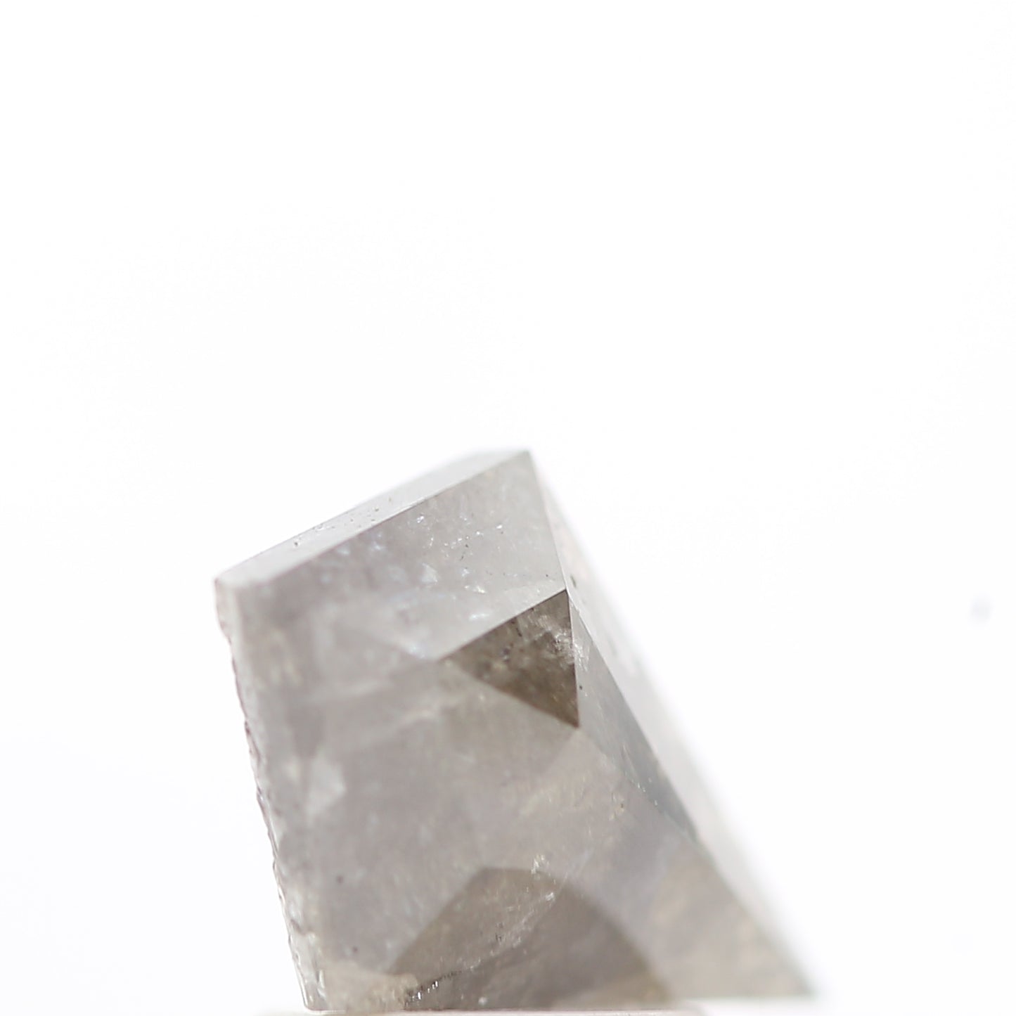 salt and pepper diamond ! 1.45 Ct 11.40 x 7.60 x 3.30 MM natural gray kite loose diamond for engagement ring for her