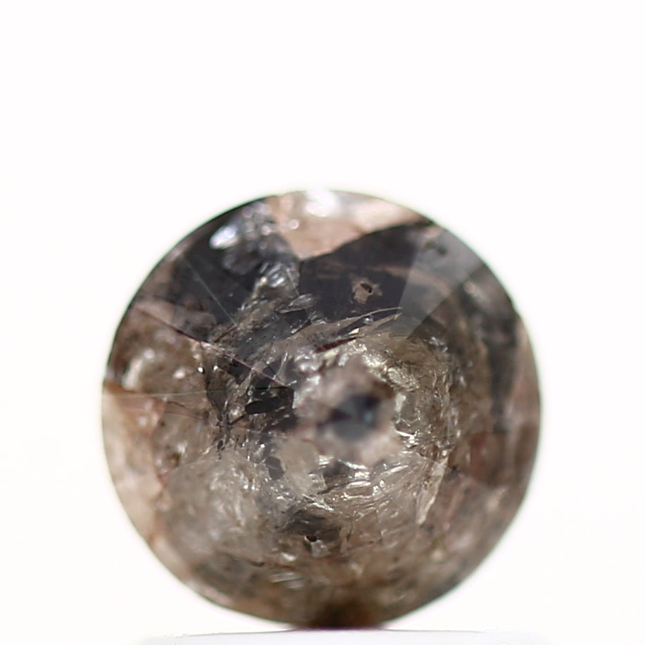 1.07 Carat Fancy Brown Gray Round Shape Diamond Natural Loose Diamond