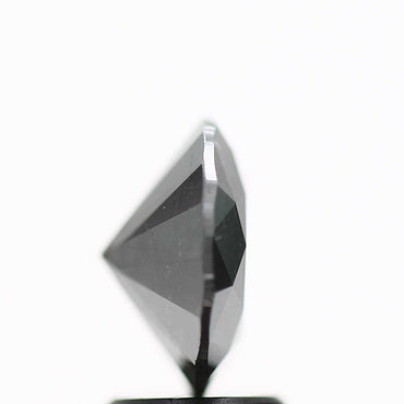 2.46 Carat Salt and Pepper Fancy Round Brilliant Cut Natural Loose Diamond