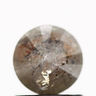 0.56 Carat Gray Brown Round Shape Brilliant Cut Natural Loose Diamond