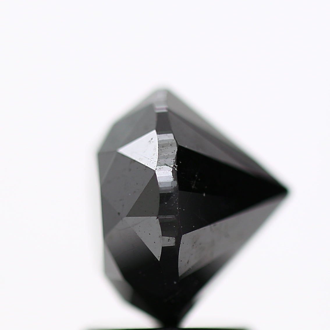 2.73 Carat Fancy Black Round Shape Brilliant Cut Natural Loose Diamond