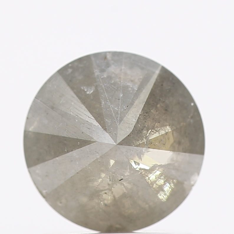 1.16 Carat Gray Round Shape Brilliant Cut Natural Loose Diamond