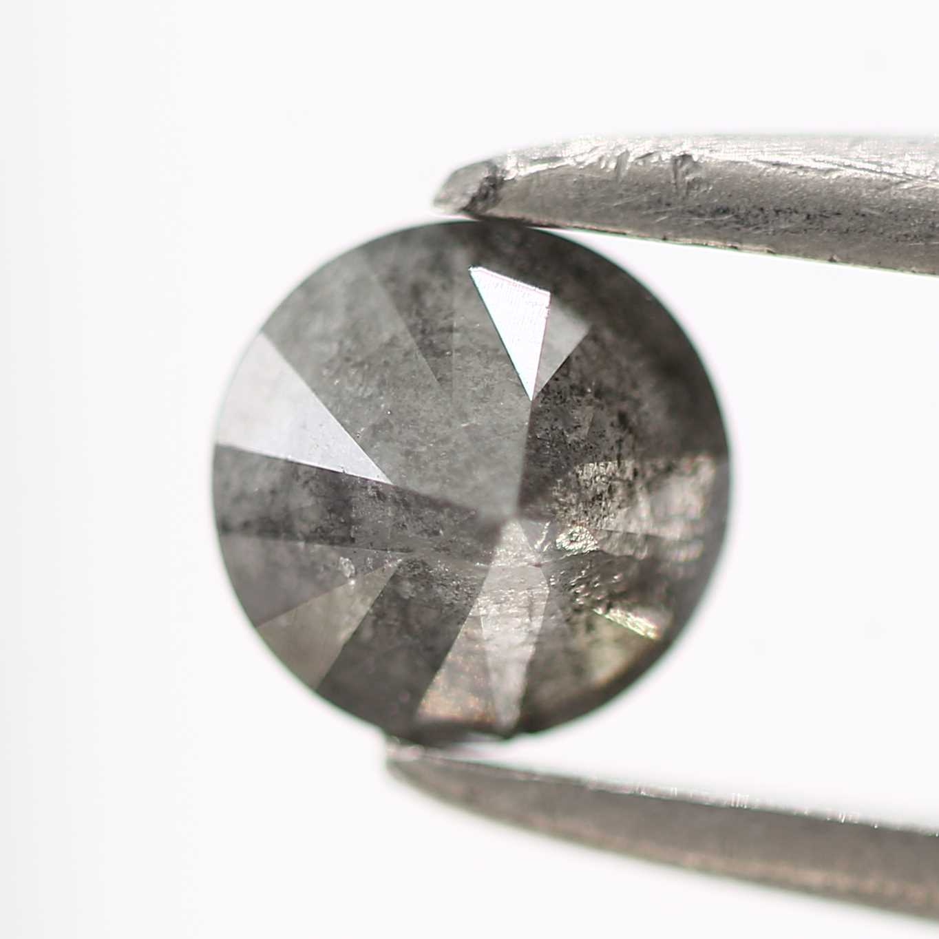 0.32 Carat Fancy Gray Round Shape Brilliant Cut Natural Loose Diamond
