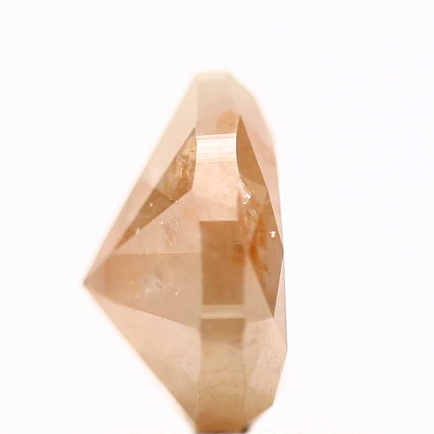Salt and Pepper Diamond Fancy Orange Color 0.95 CT 6.94 x 5.04 x 3.81 MM Pear Cut Diamond! Natural Loose Diamond ! Christmas Gift for Her