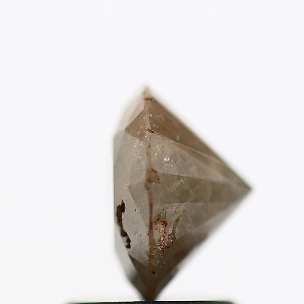 1.32 Carat Brown Rustic Round Brilliant Cut Natural Loose Diamond