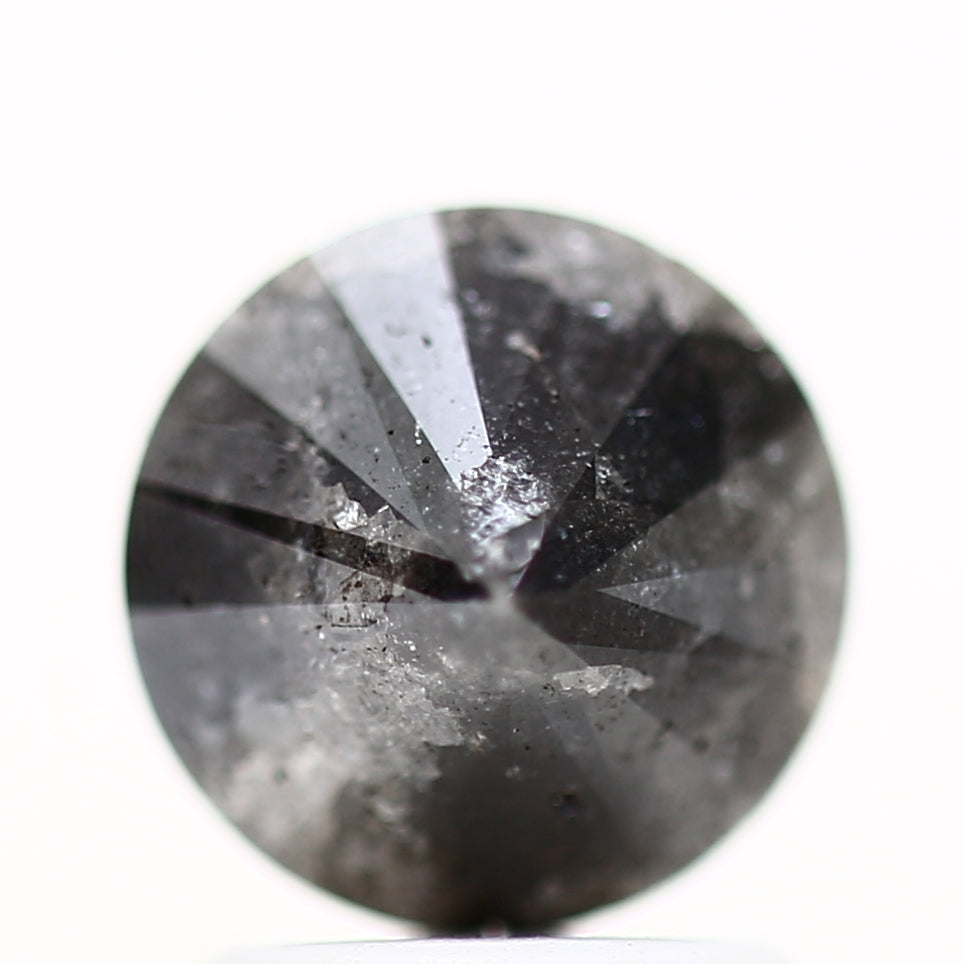 1.54 Carat Fancy Gray Round Shape Diamond Natural Loose Diamond