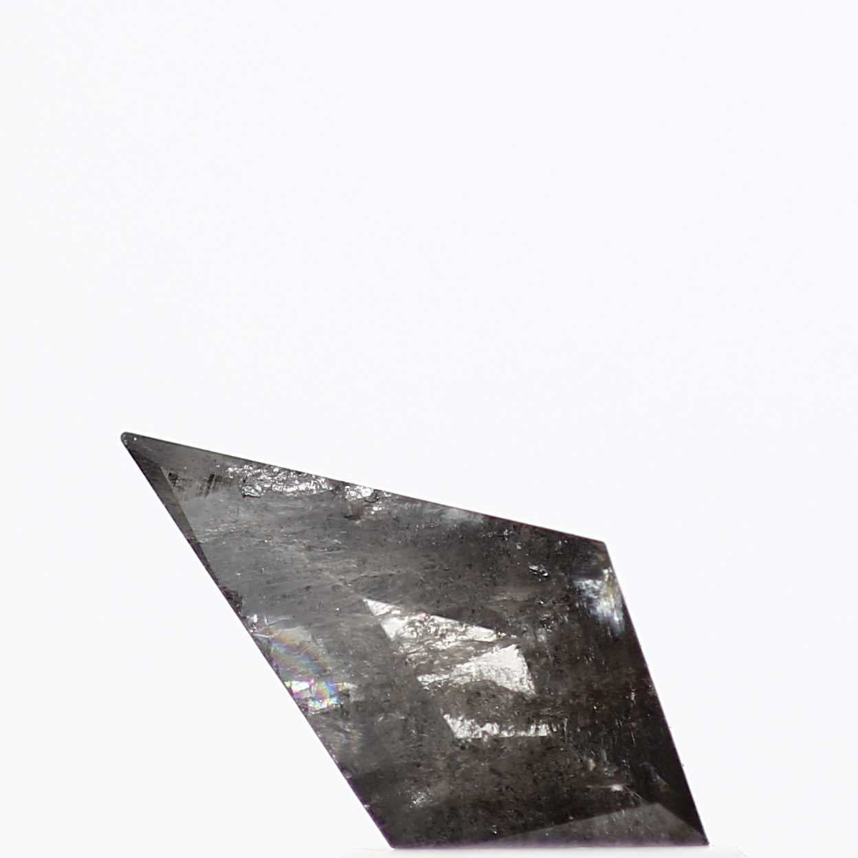 Salt and Pepper Diamond ! Fancy Gray Color Kite Diamond for Engagement Ring ! Natural Loose Diamond ! 0.67 Carat Unique Rare Diamond For Her