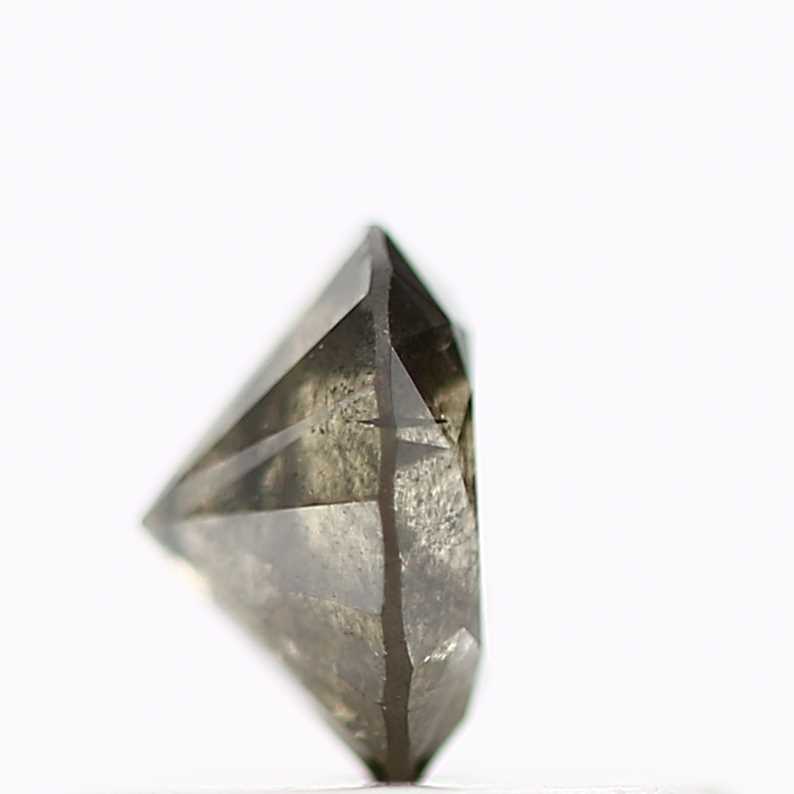 0.42 Carat Fancy Gray Round Shape Brilliant Cut Natural Loose Diamond