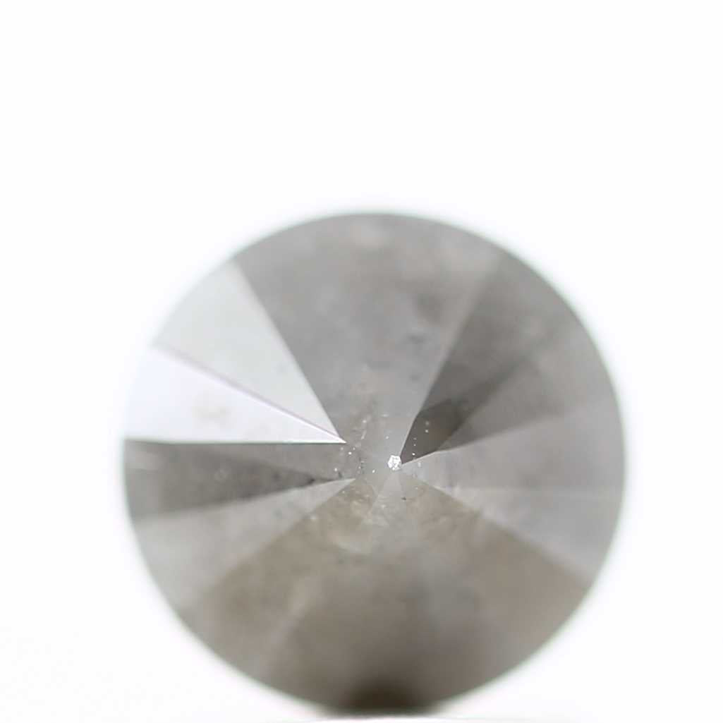 1.62 Carat Fancy Gray Round Shape Brilliant Cut Natural Loose Diamond