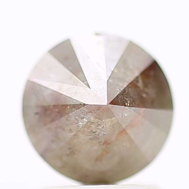 2.14 Carat Brown Round Shape Brilliant Cut Natural Loose Diamond