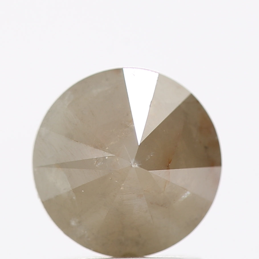 1.56 Carat Fancy Brown Round Shape Brilliant Cut Natural Loose Diamond