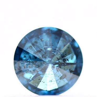 0.27 Carat Round Brilliant Fancy Blue Natural Loose Diamond