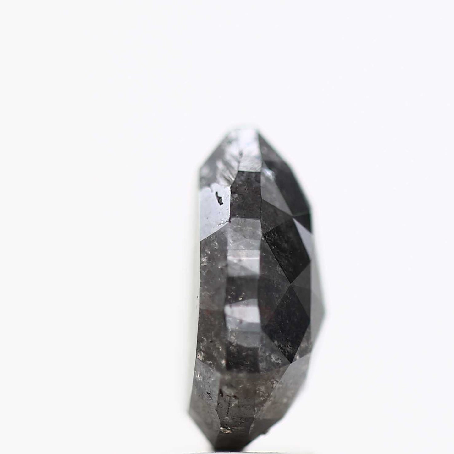 Salt and Pepper Diamond Fancy Gray Color 2.74 CT 10.08 x 7.45 x 4.30 MM Pear Cut Diamond! Natural Loose Diamond ! Christmas Gift for Her