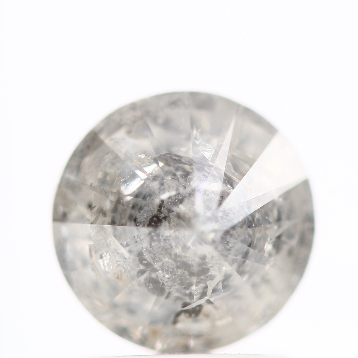 Natural Diamond Fancy Gray Round Brilliant Cut Loose Diamond For Engagement Ring
