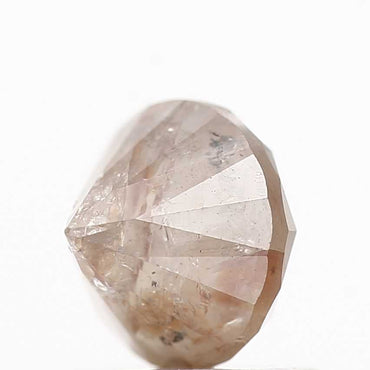 1.13 Carat Round Shape Diamond Peach Gray Natural Loose Diamond For Engagement Ring