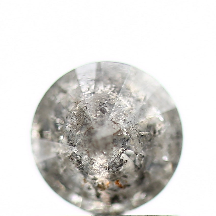 0.84 Carat Fancy Gray Round Shape Diamond Natural Loose Diamond