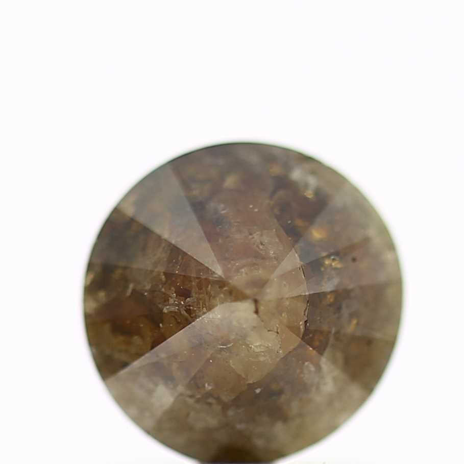 0.75 Carat Fancy Brown Round Brilliant Cut Natural Loose Diamond