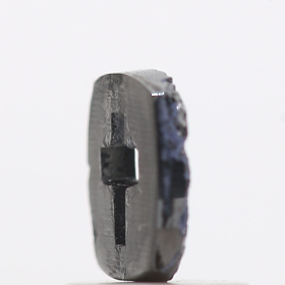 0.52 Ct Natural Black Cross Loose Diamond for Jewelery