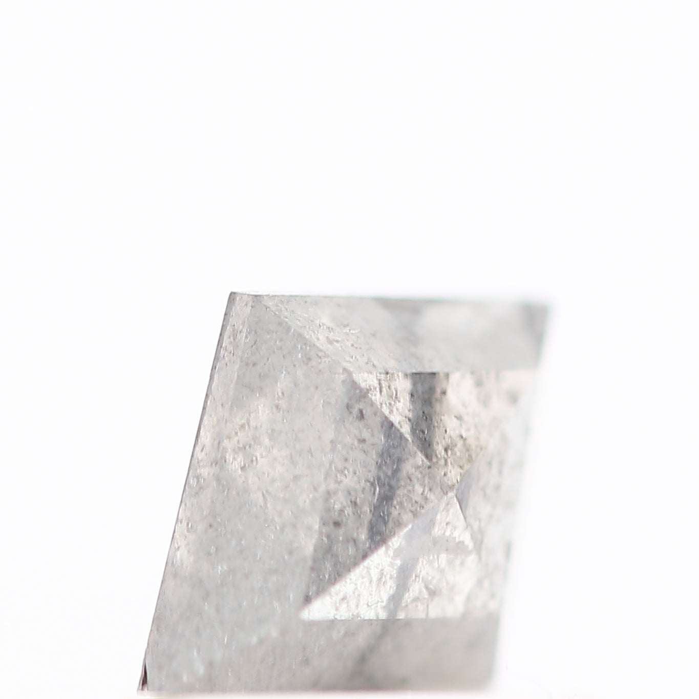 Salt and Pepper Diamond ! Fancy Gray Color Kite Diamond for Engagement Ring ! Natural Loose Diamond ! 0.46 Carat Gorgeous Diamond For Her