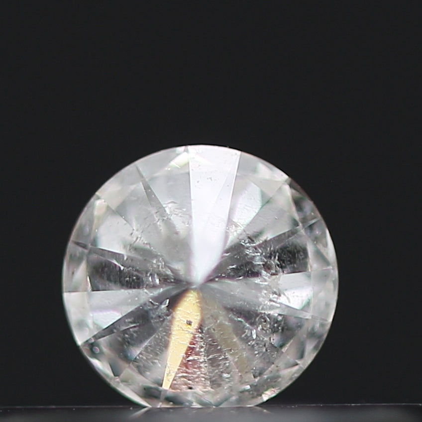 0.13 Carat White G/H I1 Round Brilliant Cut Natural Loose Diamond