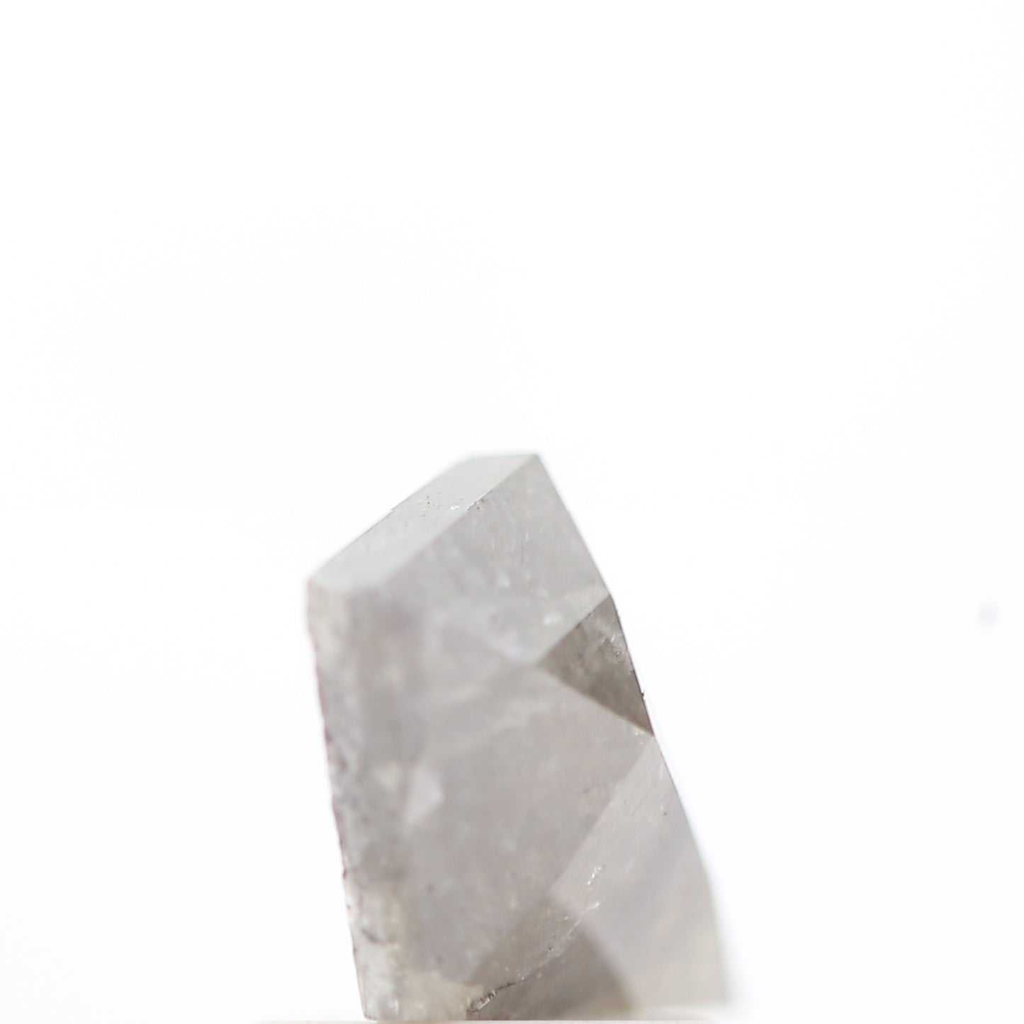 salt and pepper diamond ! 1.45 Ct 11.40 x 7.60 x 3.30 MM natural gray kite loose diamond for engagement ring for her