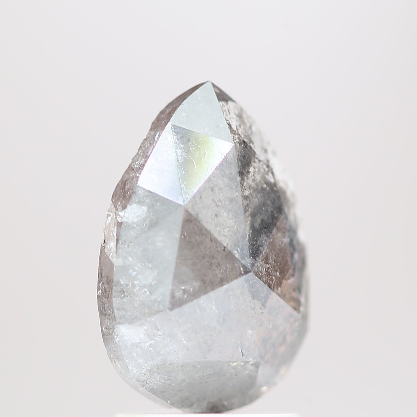 Salt and Pepper Diamond Fancy Gray Color 1.72 CT 9.90 x 6.80 x 3.31 MM Pear Cut Diamond! Natural Loose Diamond ! Christmas Gift for Her