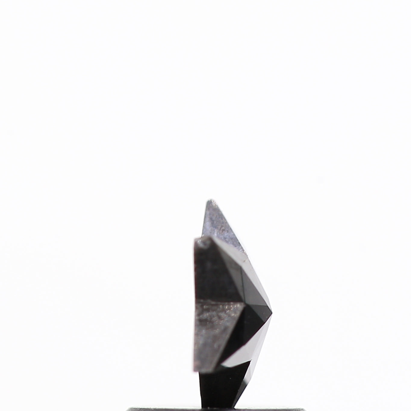 0.52 Ct Natural Black Star Cut Loose Diamond for Jewelery
