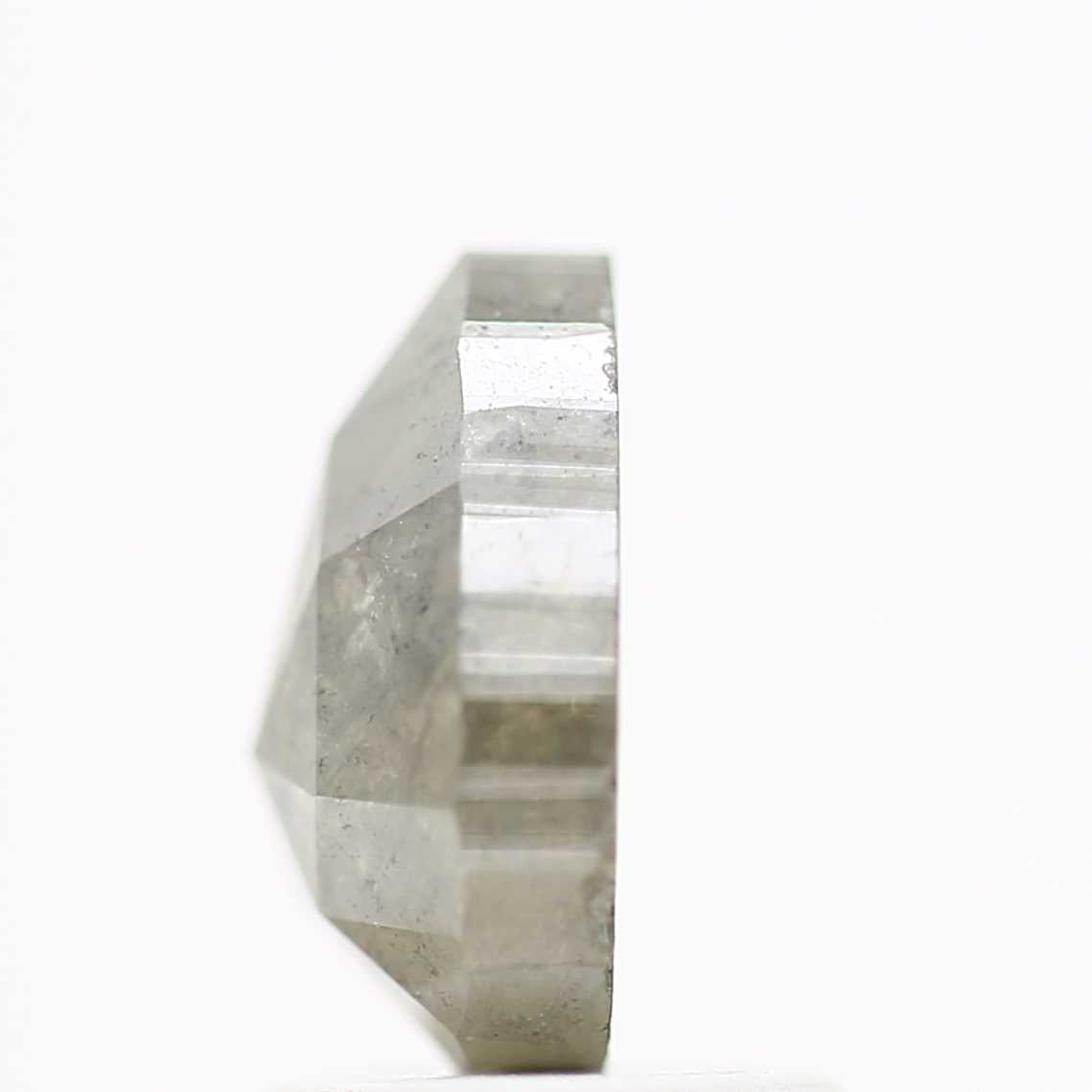 Salt and Pepper Diamond Fancy Gray Color 1.63 CT 8.16 x 6.12 x 3.57 MM Pear Cut Diamond! Natural Loose Diamond ! Christmas Gift for Her