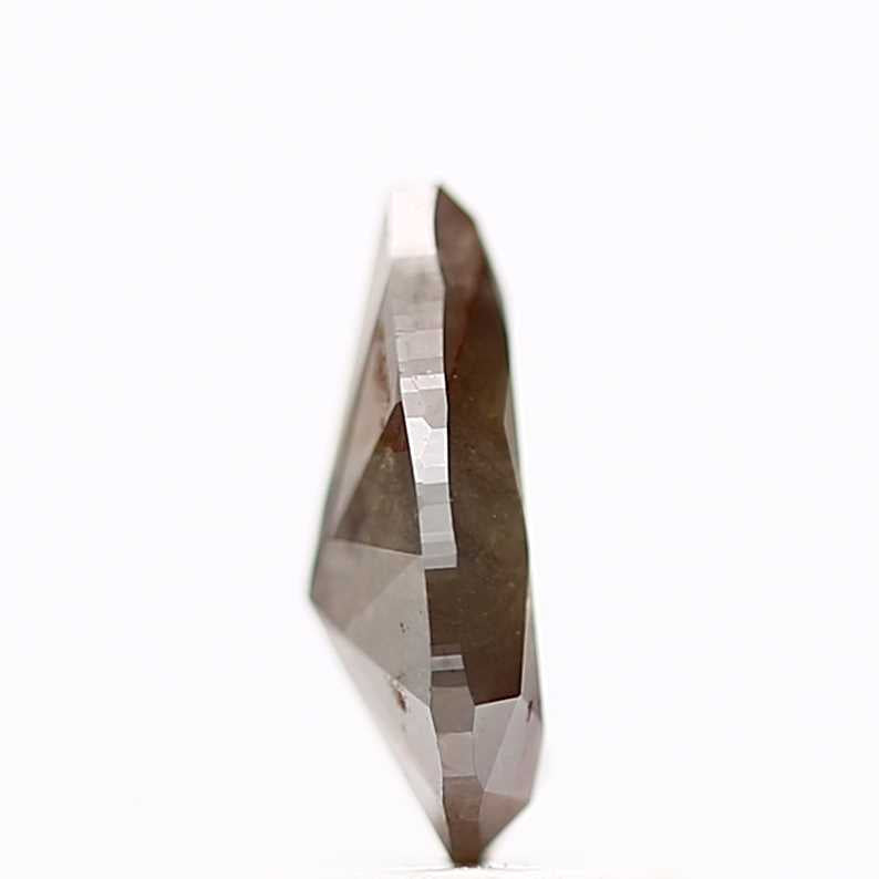 Salt and Pepper Diamond Fancy Brown Color 1.17 CT 9.10 x 5.80 x 3.05 MM Pear Cut Diamond! Natural Loose Diamond ! Christmas Gift for Her