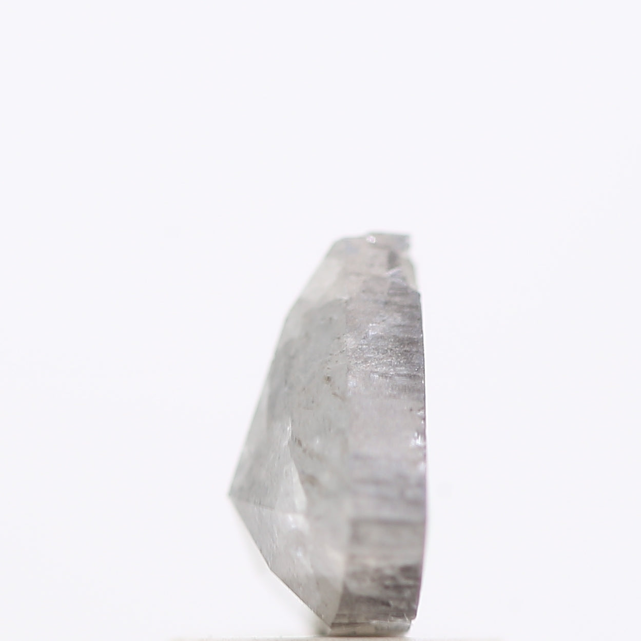 Salt and Pepper Kite Diamond ! 1.12 Ct 8.00 x 6.70 x 3.00 MM Natural Gray Loose Diamond for Engagement Ring for Her