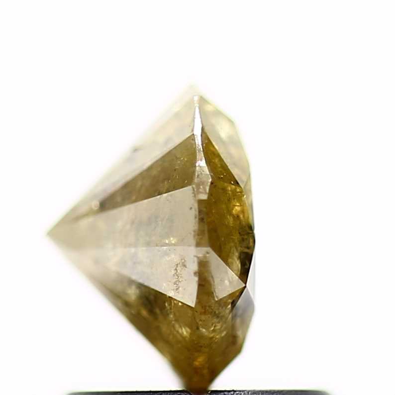 1.13 Carat Fancy Yellow Round Shape Brilliant Cut Natural Loose Diamond