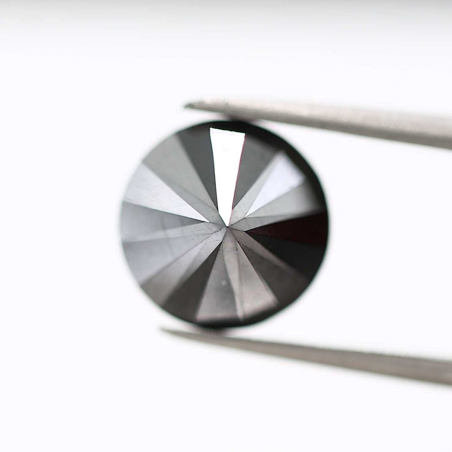 3.86 Carat Fancy Black Round Shape Brilliant Cut Natural Loose Diamond