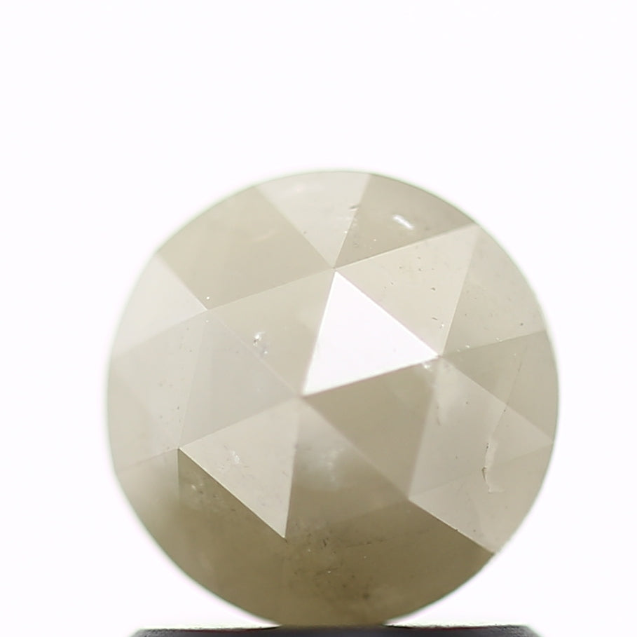 1.04 Carat Fancy Gray Rose cut Round Brilliant Cut Natural Loose Diamond
