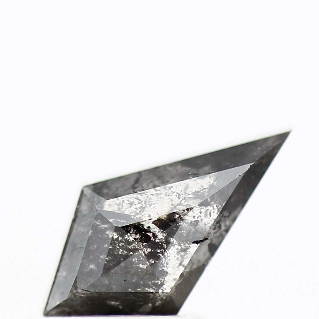 Salt and Pepper Kite Diamond ! Fancy Gray Color Diamond for Engagement Ring ! Natural Loose Diamond ! 0.83 Ct Sparkling Diamond For Her