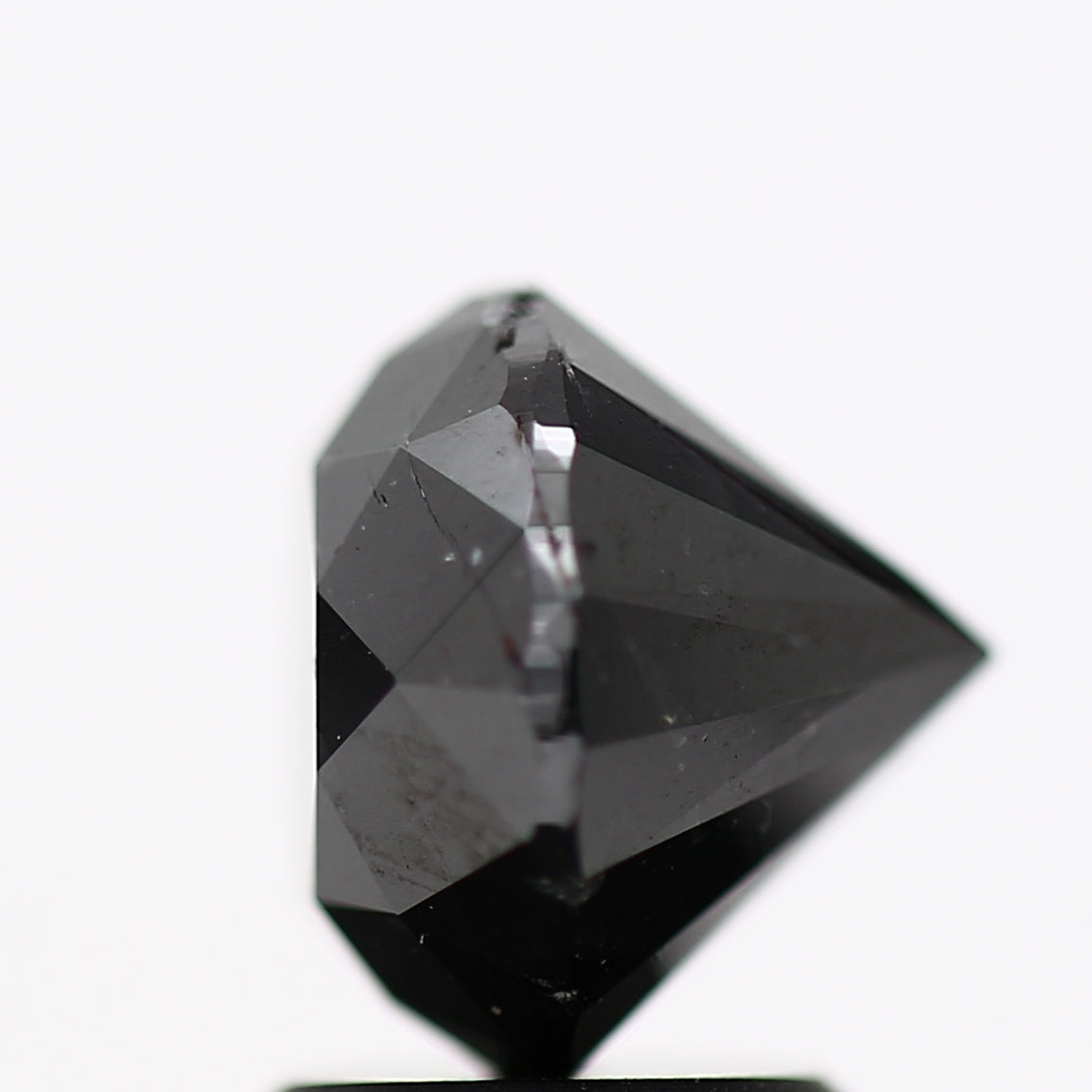 2.77 Carat Fancy Black Round Shape Brilliant Cut Natural Loose Diamond