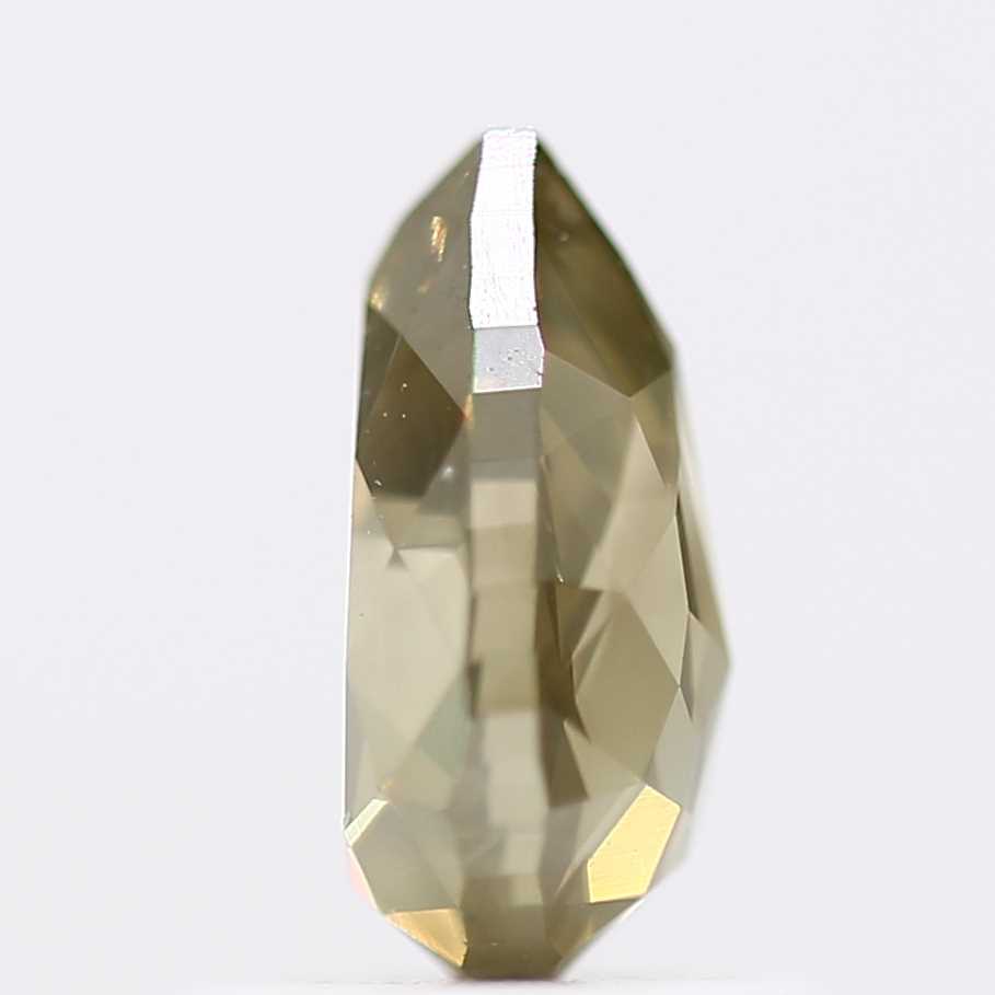 Salt and Pepper Diamond Fancy Grennish Color 0.96 CT 7.30 x 4.90 x 3.25 MM Pear Cut Diamond! Natural Loose Diamond ! Christmas Gift for Her