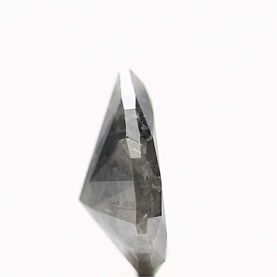 Salt and Pepper Diamond Fancy Gray Color 1.69 CT 9.80 x 6.50 x 3.92 MM Pear Cut Diamond! Natural Loose Diamond ! Christmas Gift for Her