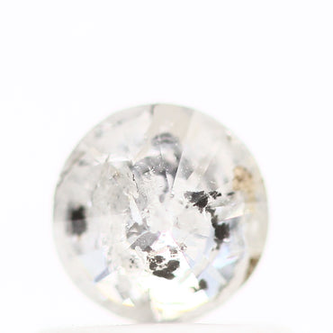 0.48 Carat Natural Diamond Fancy White Salt and Pepper Natural Loose Diamond