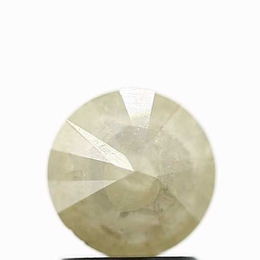 1.44 Carat Fancy Gray Rustic Round Brilliant Cut Natural Loose Diamond