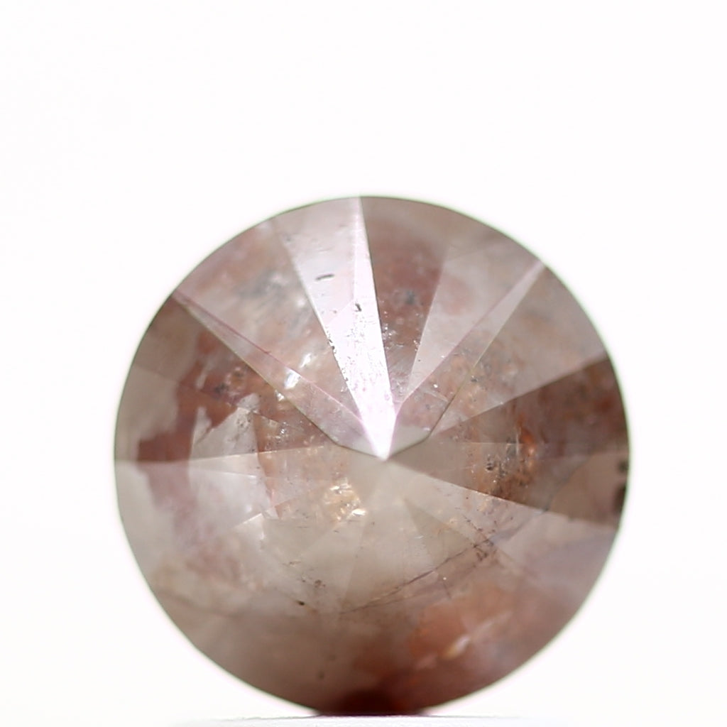 2.20 Carat Fancy Red Brown Round Shape Diamond Natural Loose Diamond